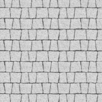 Тротуарная плитка Выбор Антик Гранит Б.3.А.6 60мм Белый