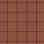 Тротуарная плитка Выбор Квадрат Гранит Б.2.К.6 60мм Красный