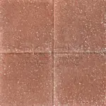 Тротуарная плитка 342 мз Квадрат 500х500х40 дробеструйная с мраморной крошкой Красный