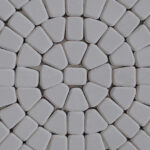 Тротуарная плитка Круговая классика 60 мм Серый