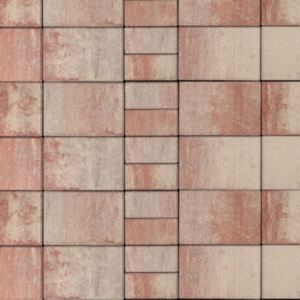 Тротуарная плитка Braer Мозаика, Color Mix Плато, 60 мм