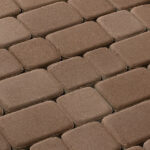 Тротуарная плитка 342 мз Классика 60 мм Коричневый